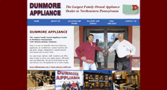 Desktop Screenshot of dunmoreappliance.com